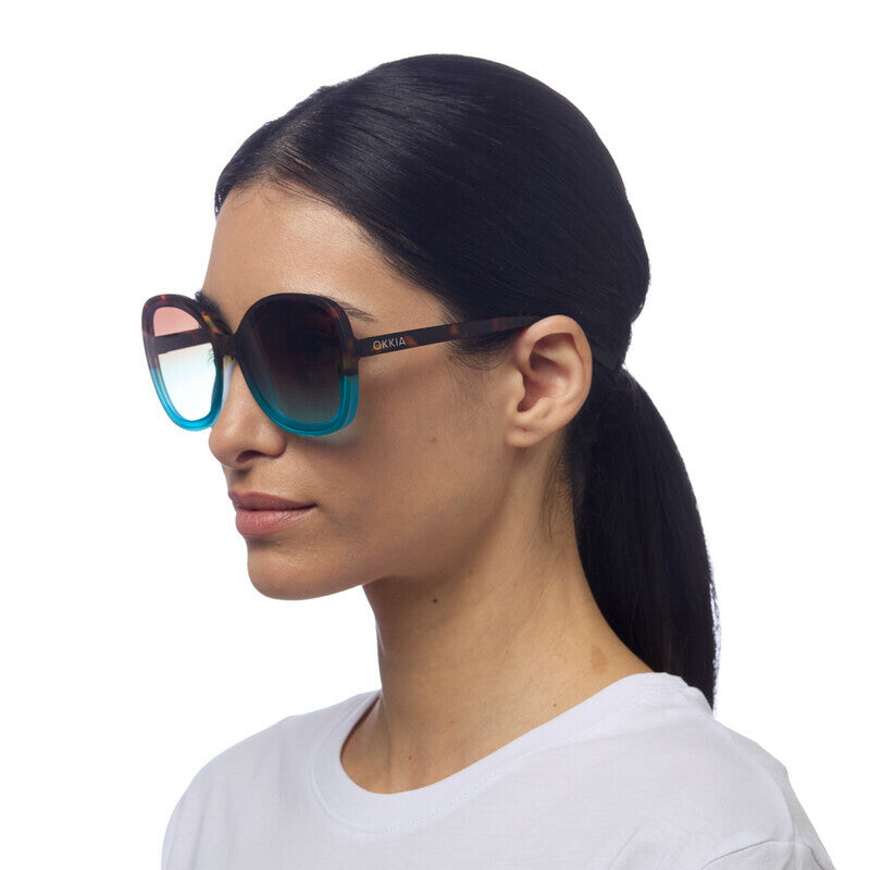 SUNGLASSES ANNA - HAVANA BLUE