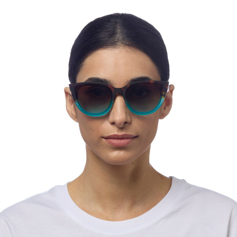 SUNGLASSES SILVIA - HAVANA BLUE