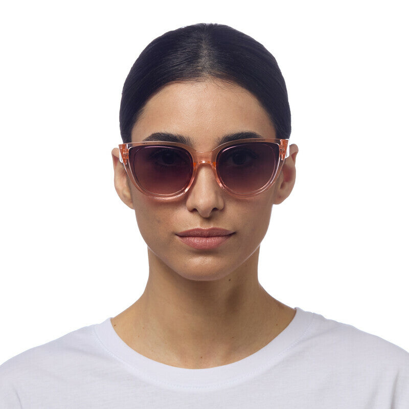 SUNGLASSES SILVIA - TRANSPARENT PINK