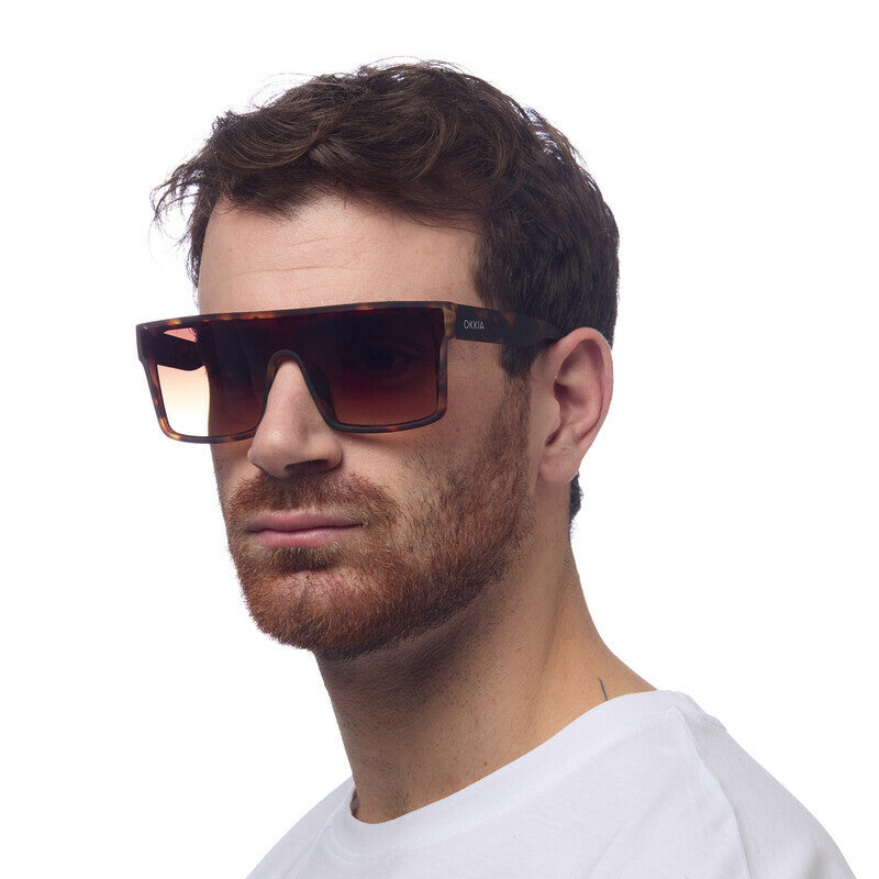 SUNGLASSES TOKYO - CLASSIC HAVANA & BROWN GRADIENT
