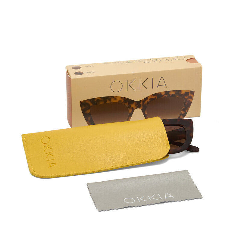 SUNGLASSES CLAUDIA - HAVANA