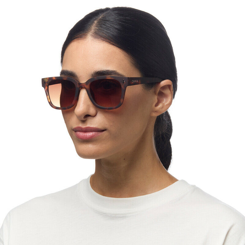 SUNGLASSES GIOVANNI- CLASSIC HAVANA & BLUE