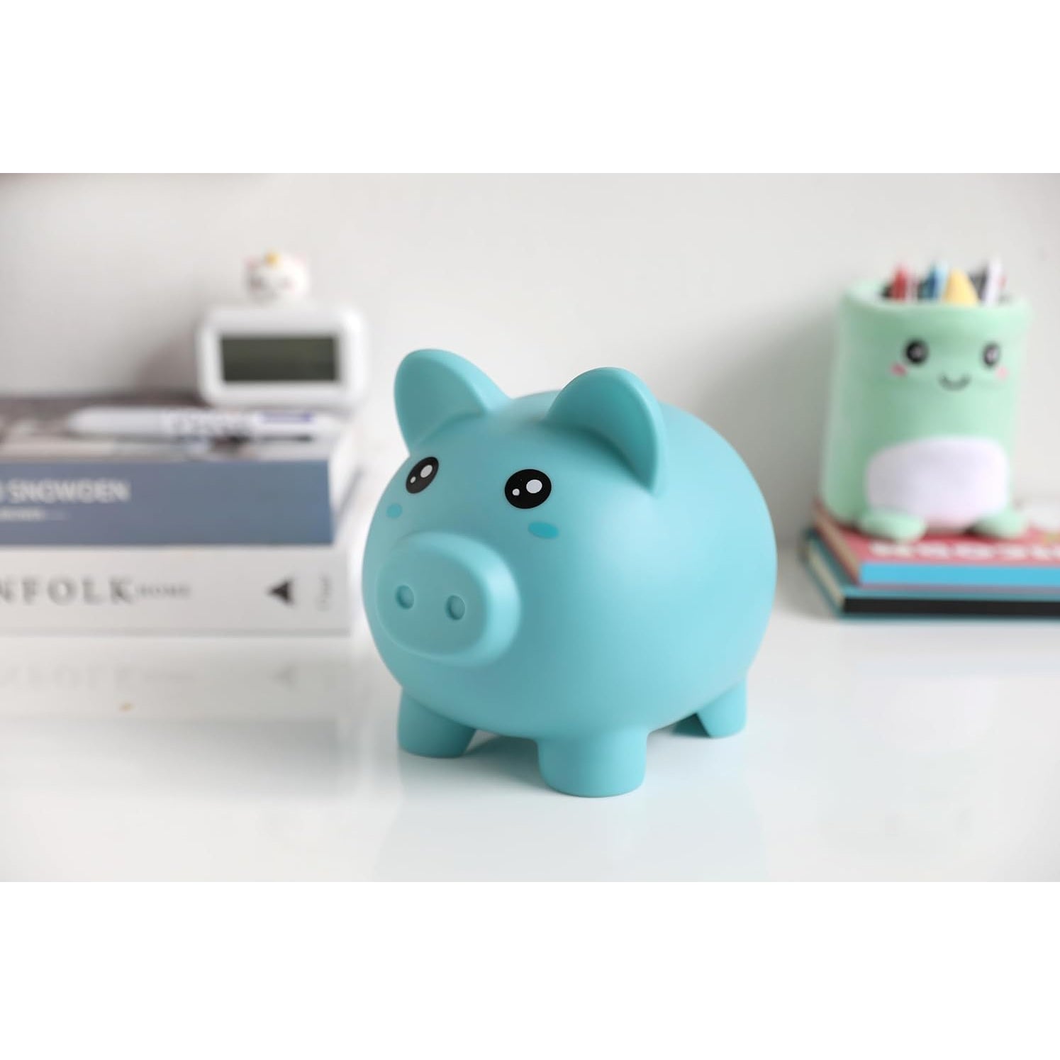 Piggy Bank Blue