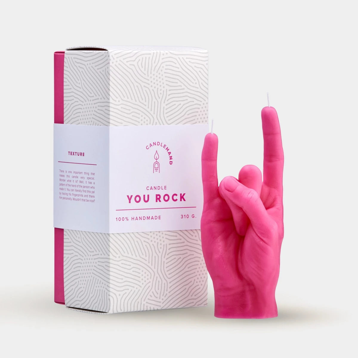 Candle You Rock (Pink)