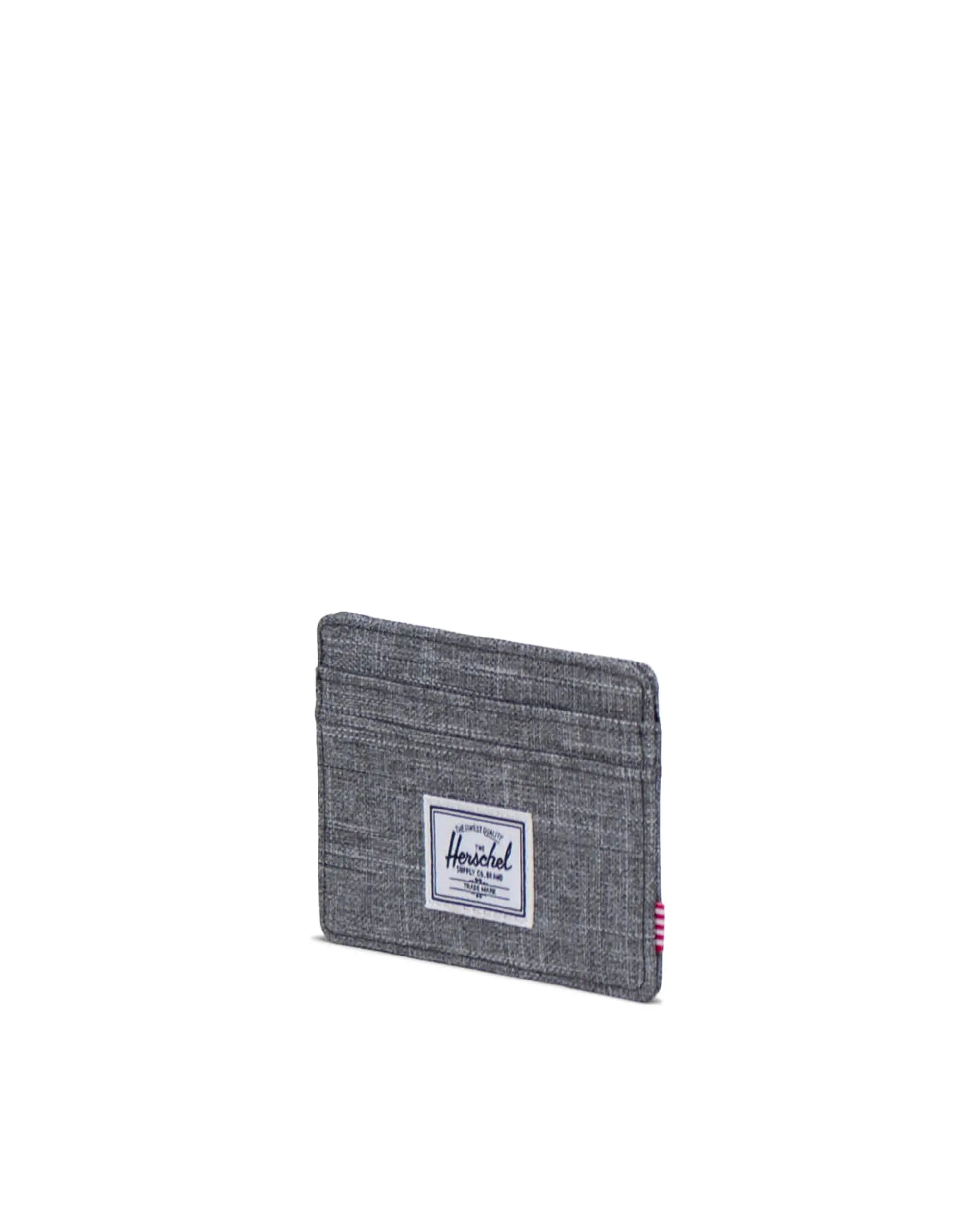 Charlie Cardholder Raven Crosshatch