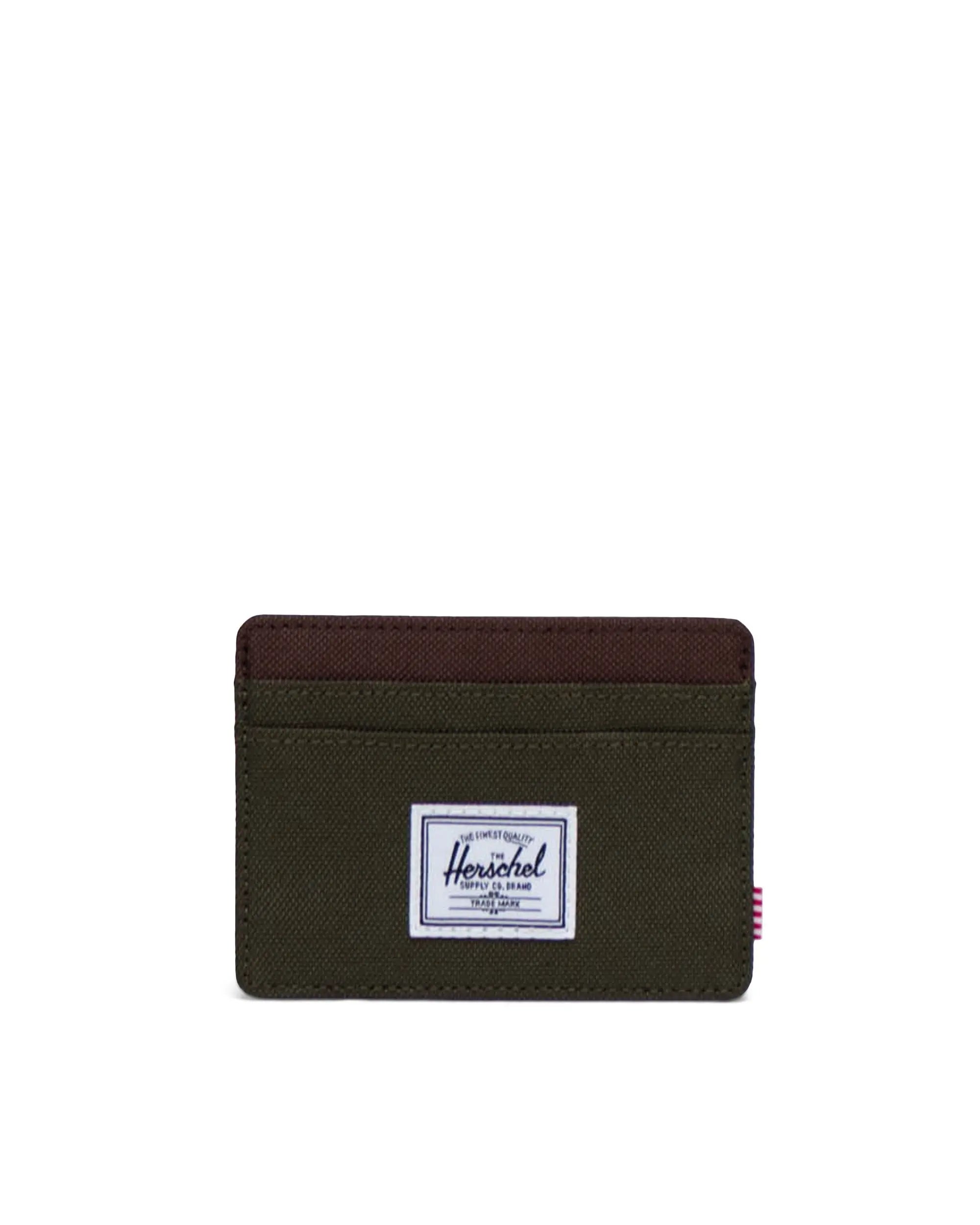 Charlie Cardholder Ivy Green/Chicory Coffee