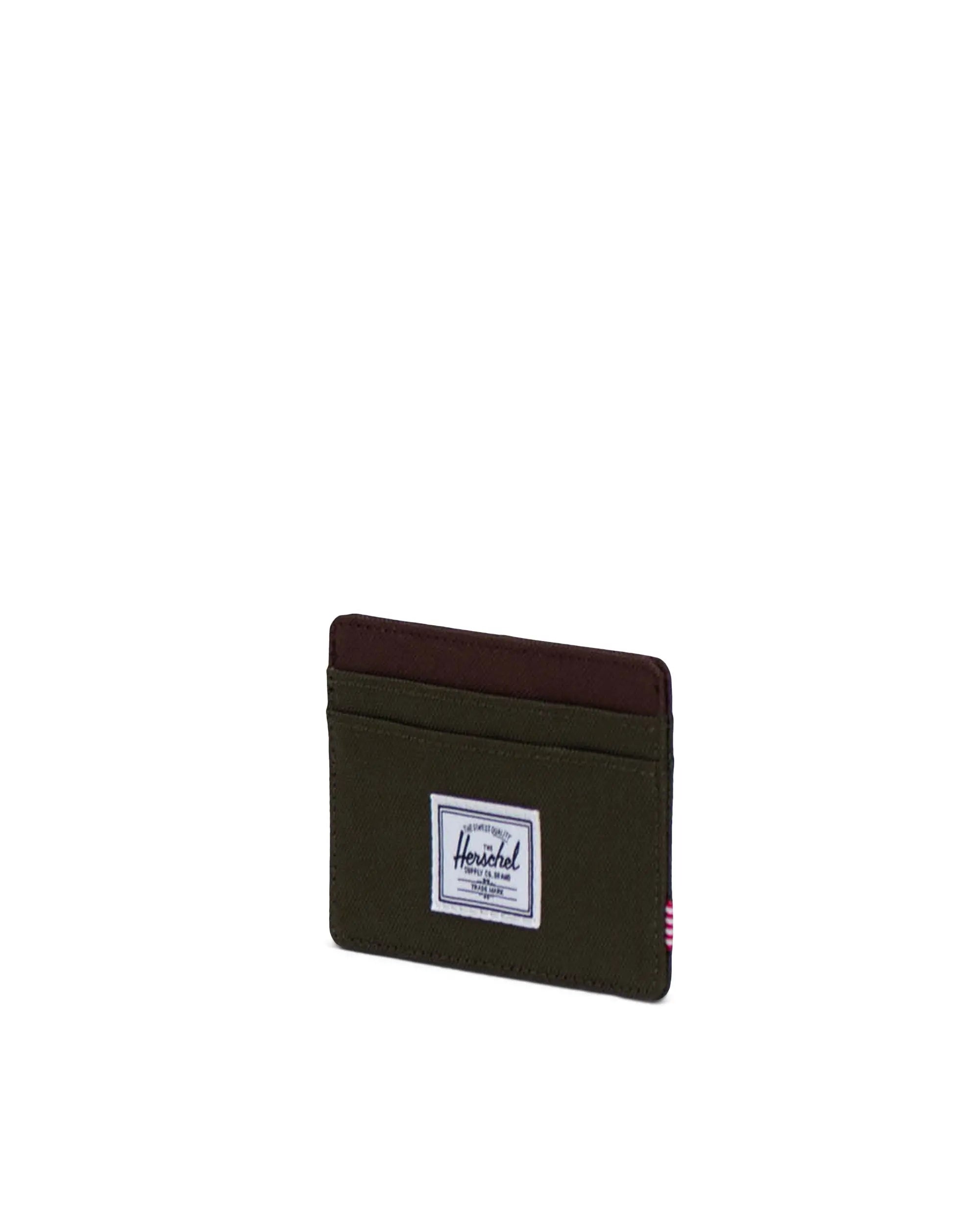 Charlie Cardholder Ivy Green/Chicory Coffee