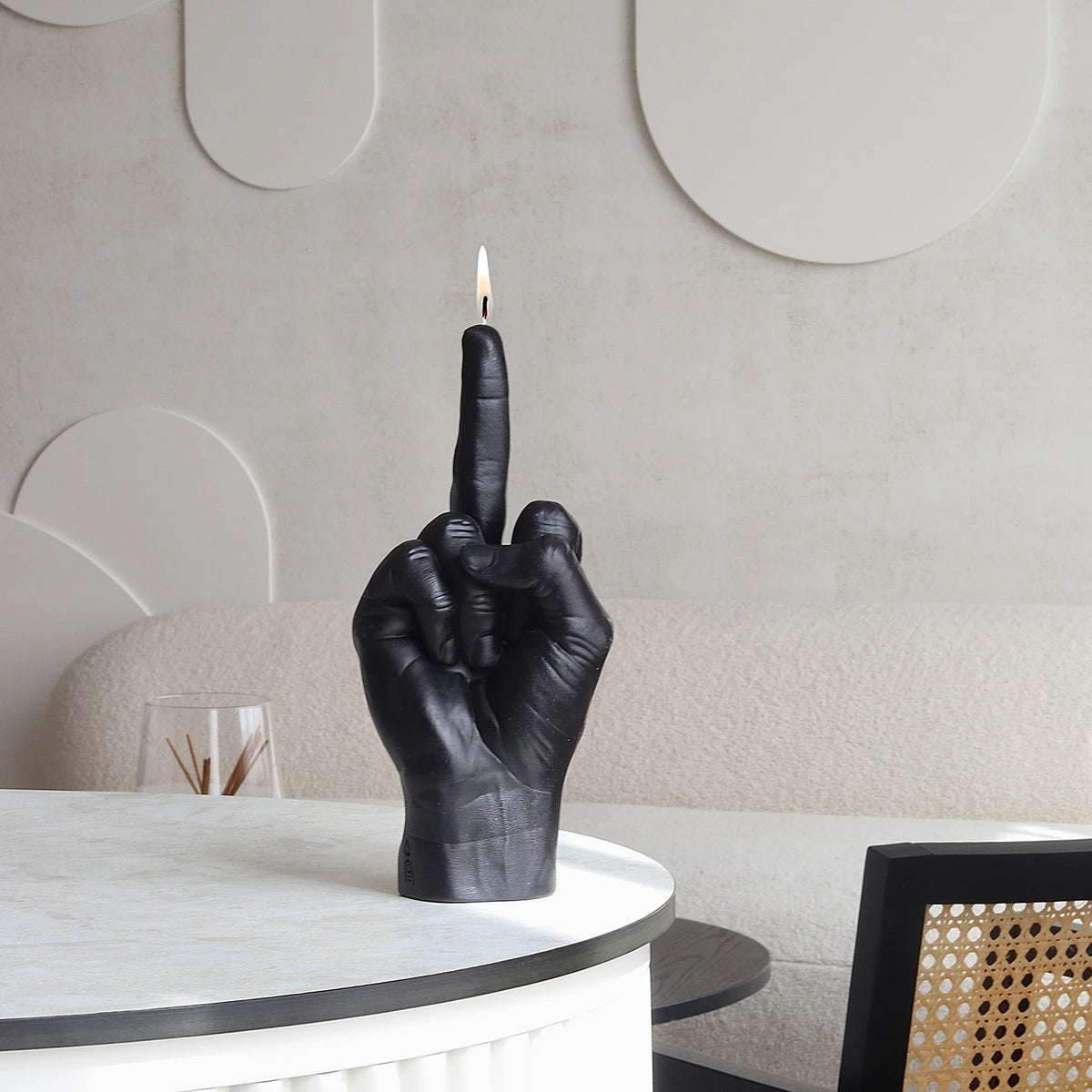 Candle F*ck you (Black)