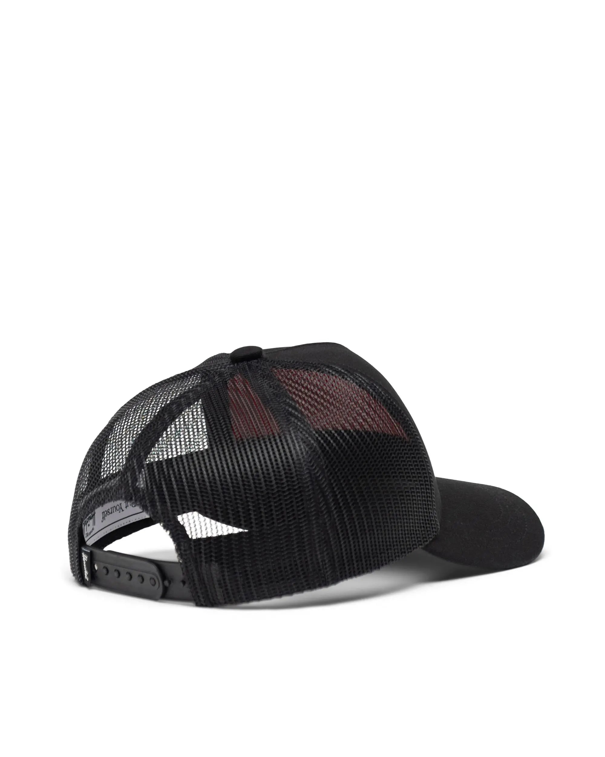 Whaler Cotton Mesh Kids Cap Black