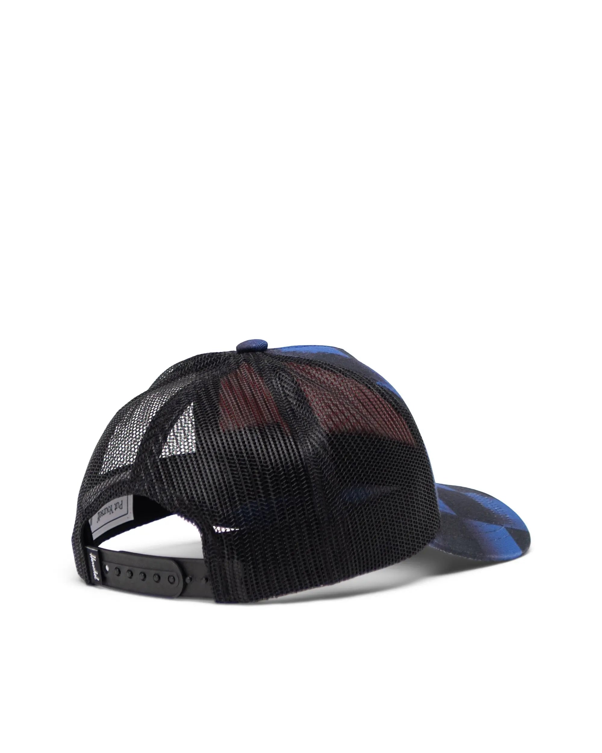 Whaler Cotton Mesh Kids Cap Stencil Checker/Sodalit