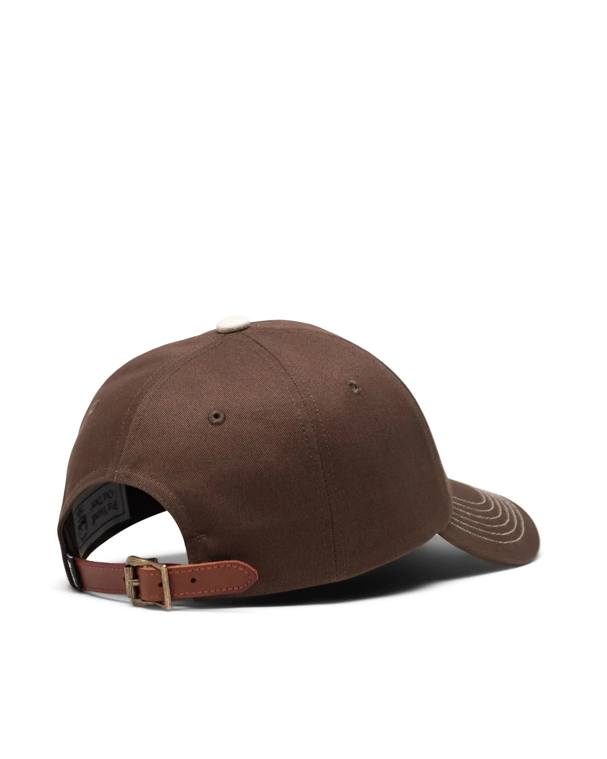 Sylas Premium Cap Brown Slate/Vintage White Stitch