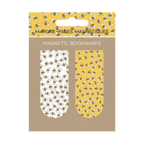 Magnetic Bookmarks - Bees