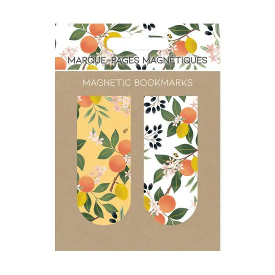 Magnetic Bookmarks - Oranges