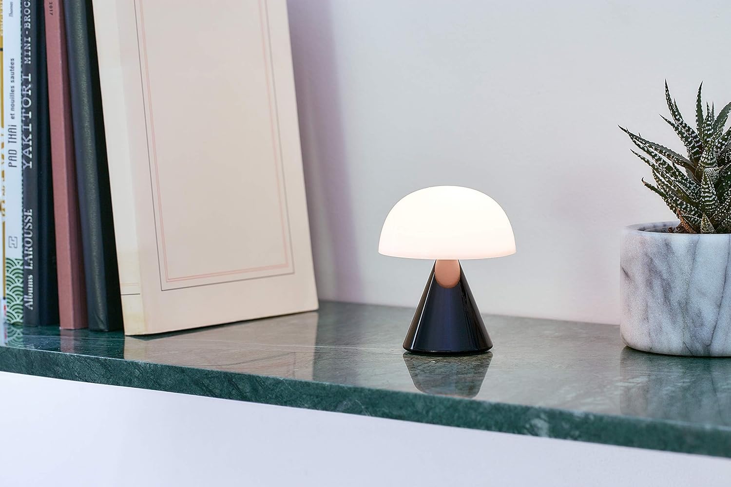 LED lamp Mina (black glossy)