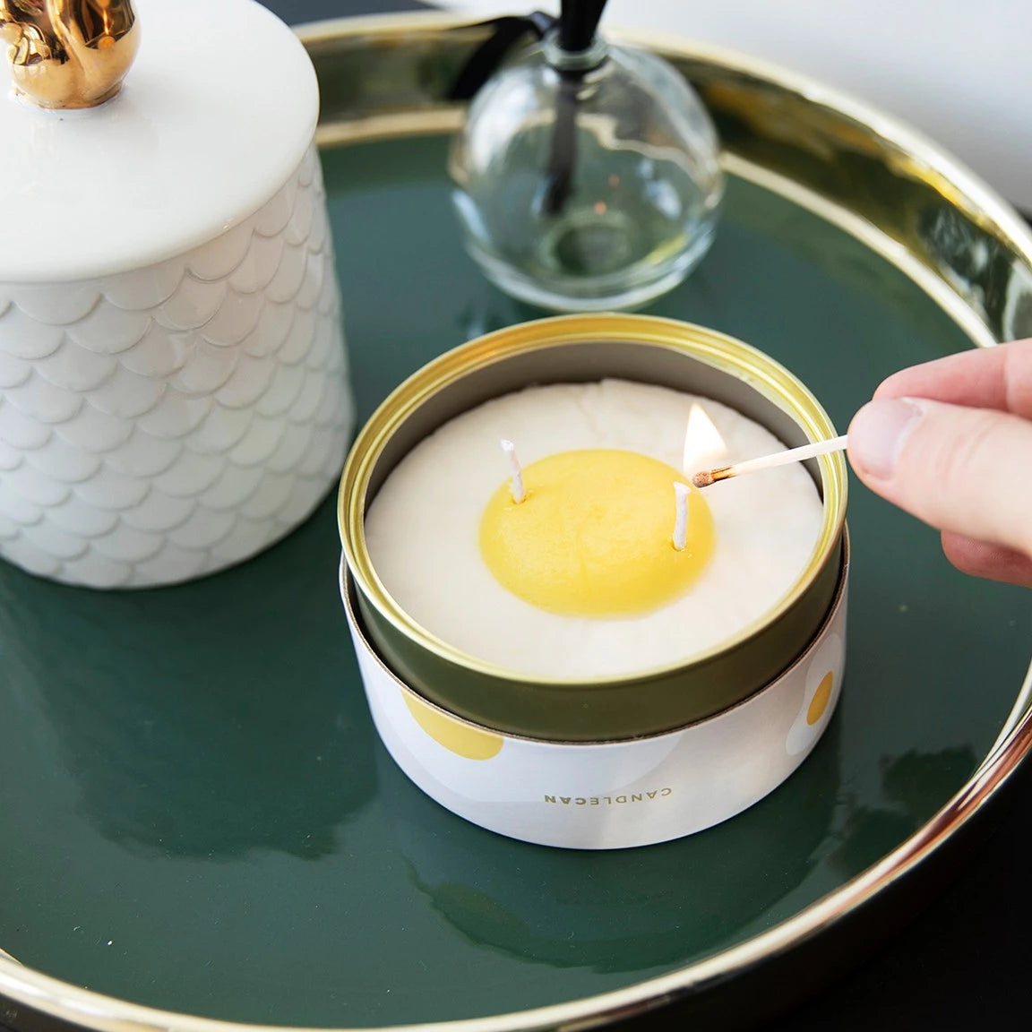 Candle Vanilla Egg (EU)