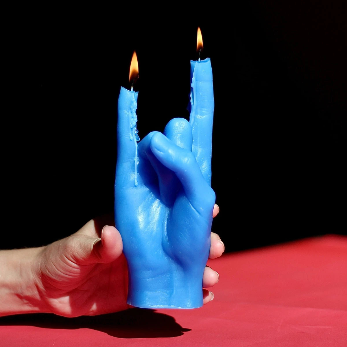 Candle You Rock (Blue)