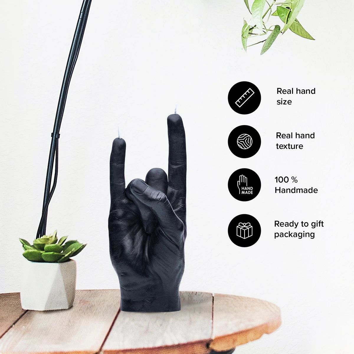 Candle You Rock (Black)