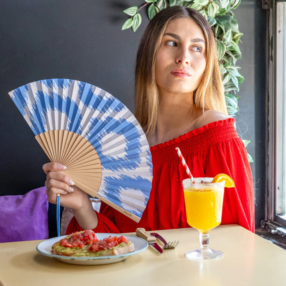 Hand Fan "Mallorcan Llengües"