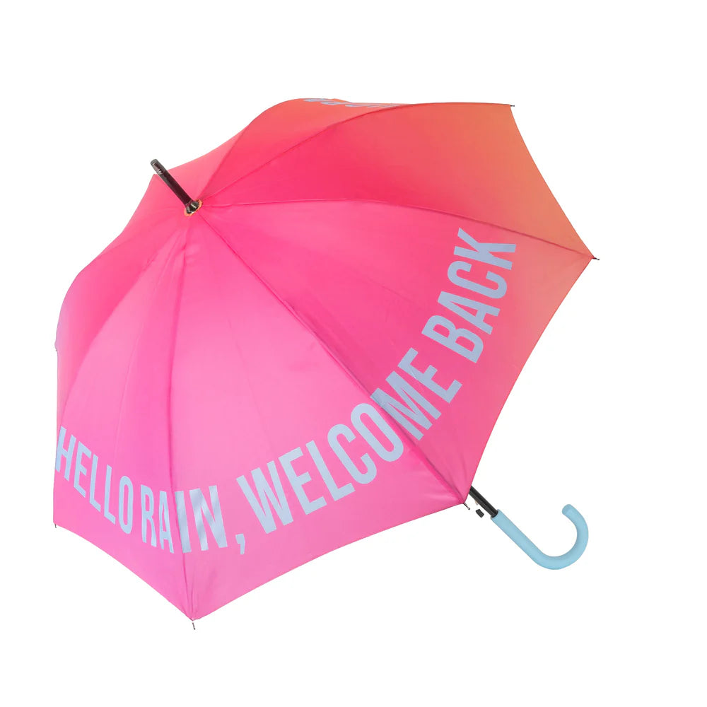 Umbrella "Hello Rain, Welcome Back"