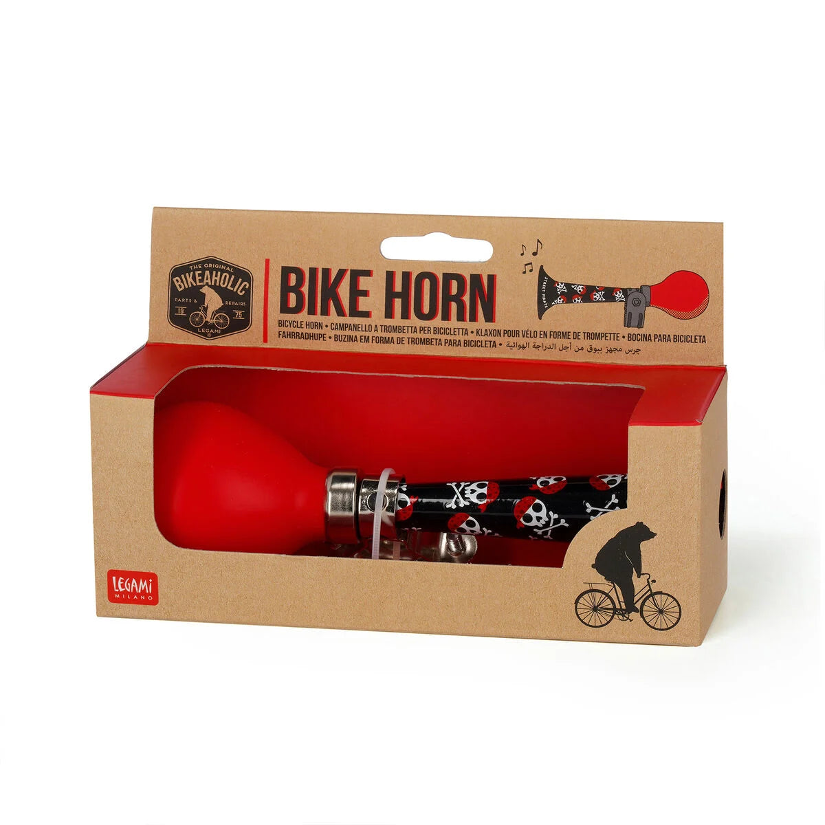 BICYCLE HORN - BIKE HORN - SKULL