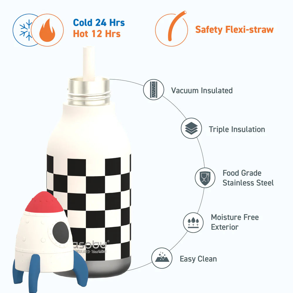 Animal Bottle - SBV44 ROCKET w/ brush