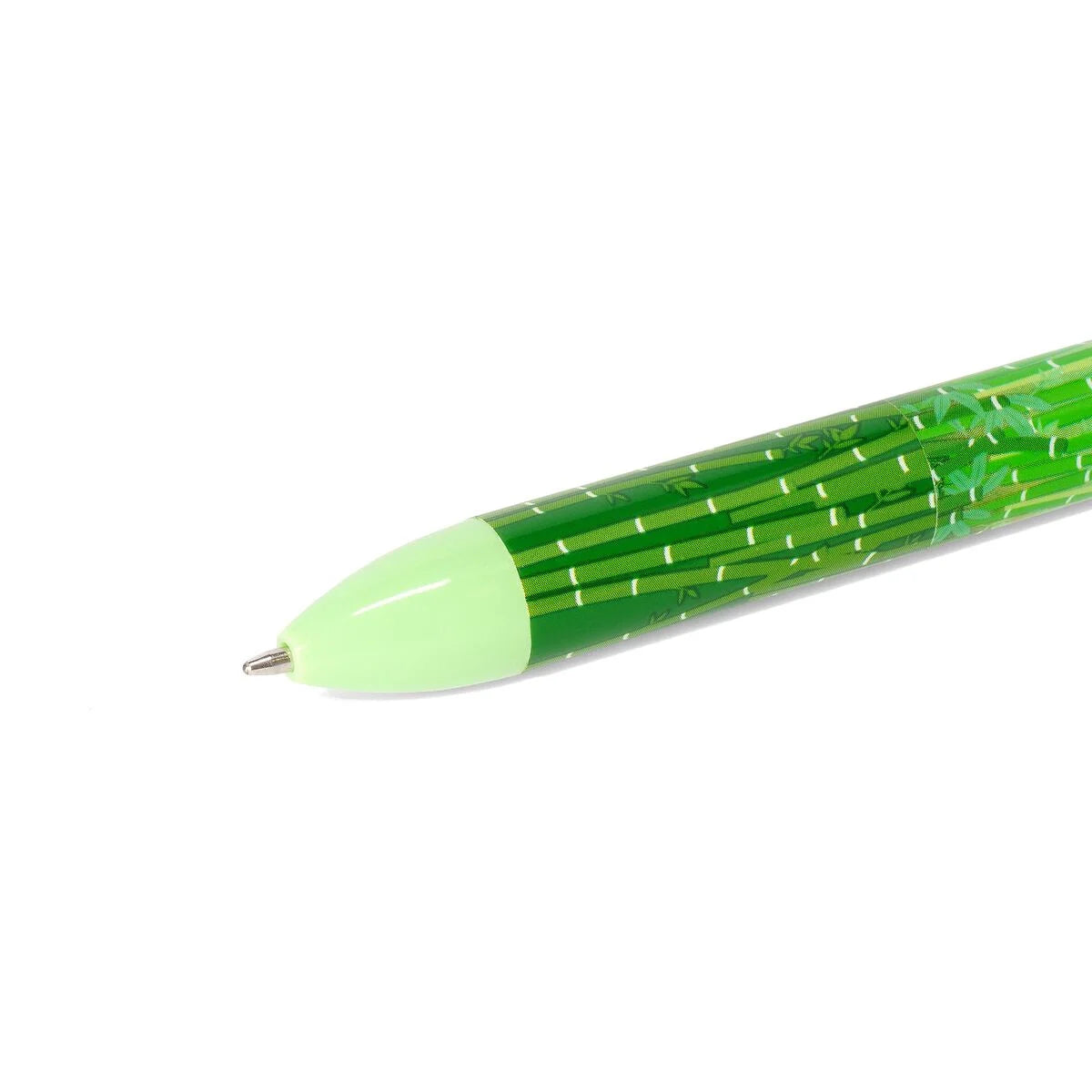 TWO COLOUR BALLPOINT PEN - CLICK&CLACK - PANDA