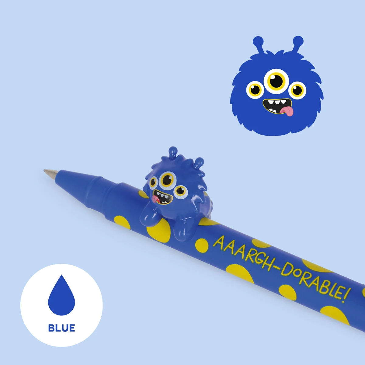 LOVELY FRIENDS - GEL PEN WITH ANIMAL DECORATION - MO