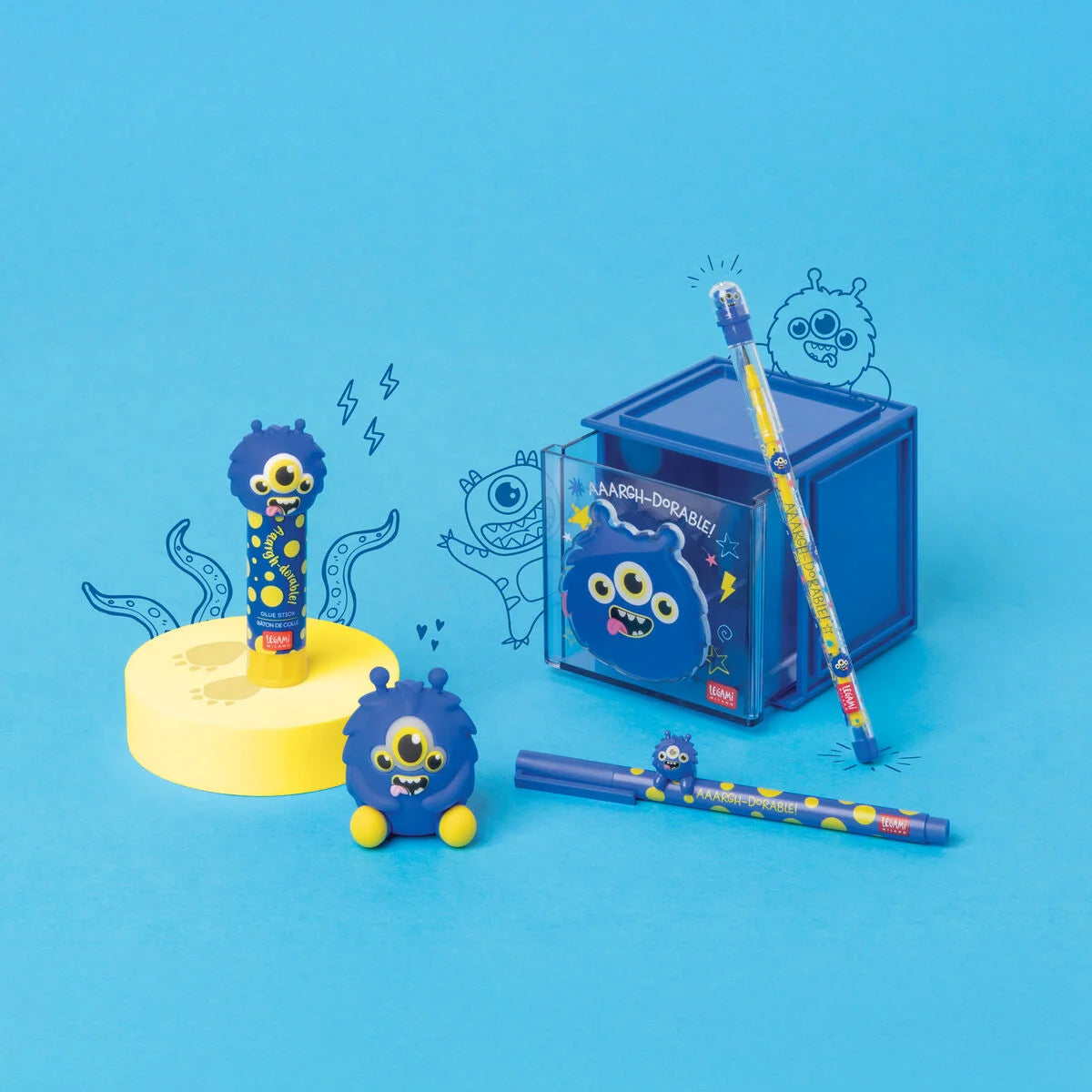 LOVELY FRIENDS - GEL PEN WITH ANIMAL DECORATION - MO