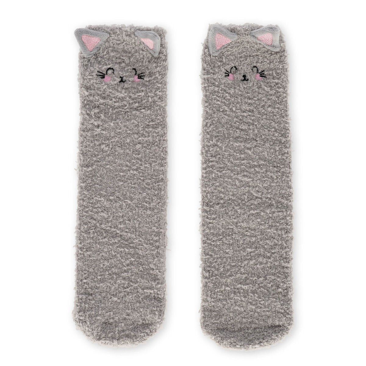 MEIAS NON-SLIP SOCKS - IT'S A  MATCH! -  KITTY