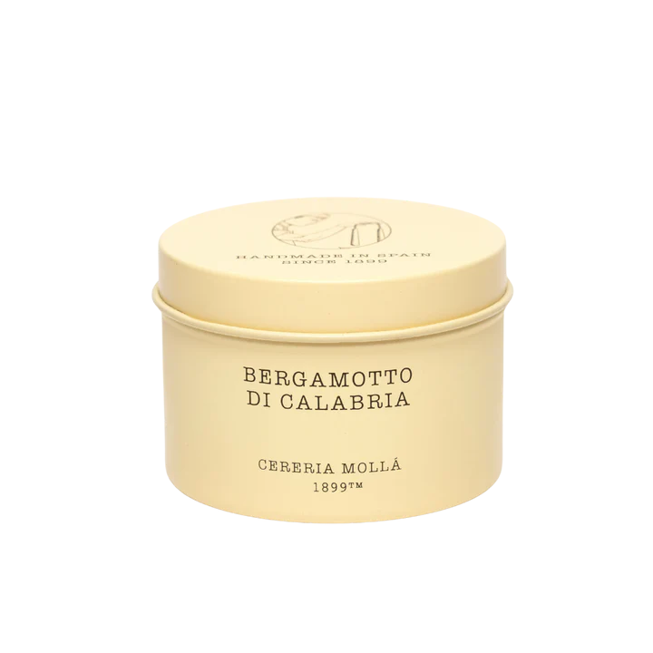 Bergamotto Di Calabria 90g Travel Tin Candle