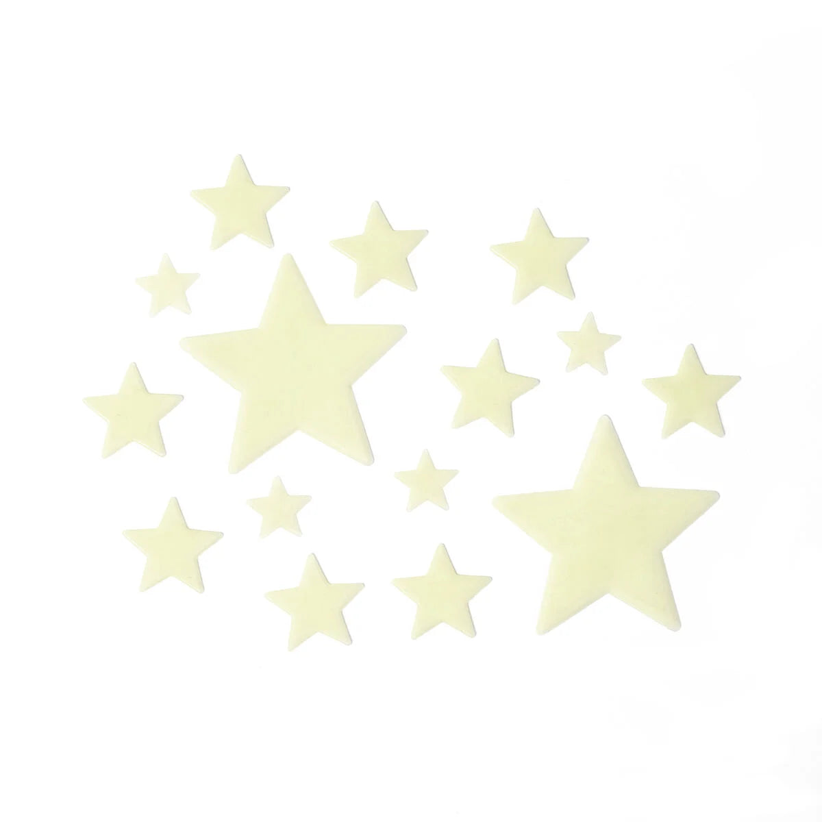 ADH. GLOW-IN-THE-DARK STARS - SUPER STARS - SPACE