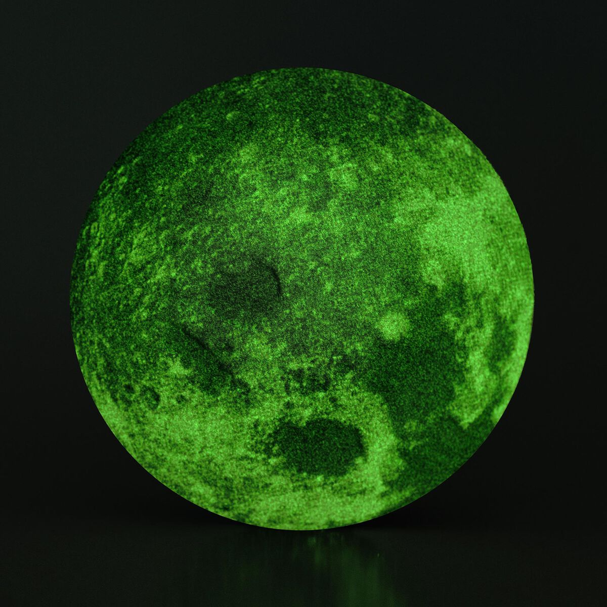 ADHESIVE GLOW-IN-THE-DARK MOON - SUPER  MOON - SPACE