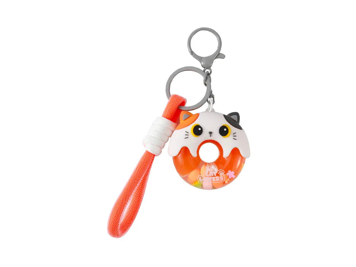 iTOTAL Portachiavi Donut ORANGE CAT