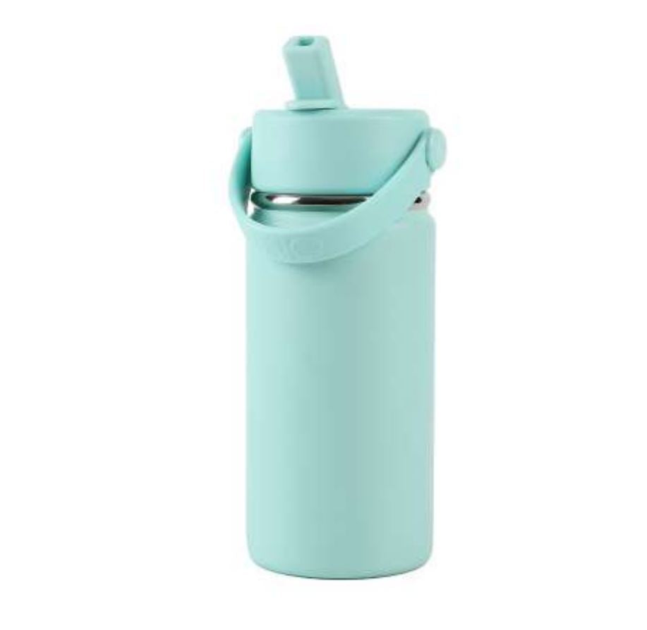 Thermal Bottle 400ml With Handle Green Aqua