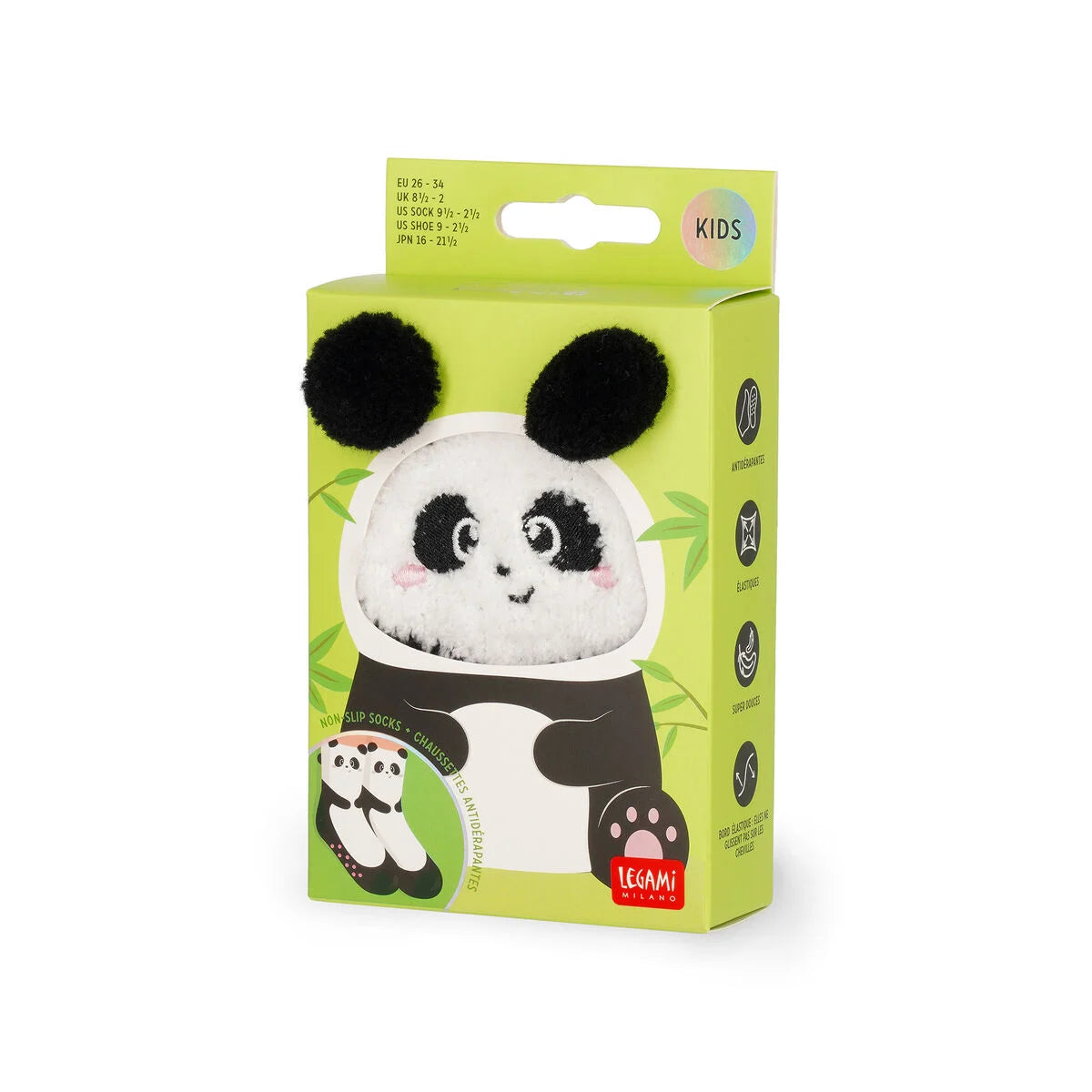 MEIAS NON-SLIP SOCKS - IT'S A  MATCH! - PANDA