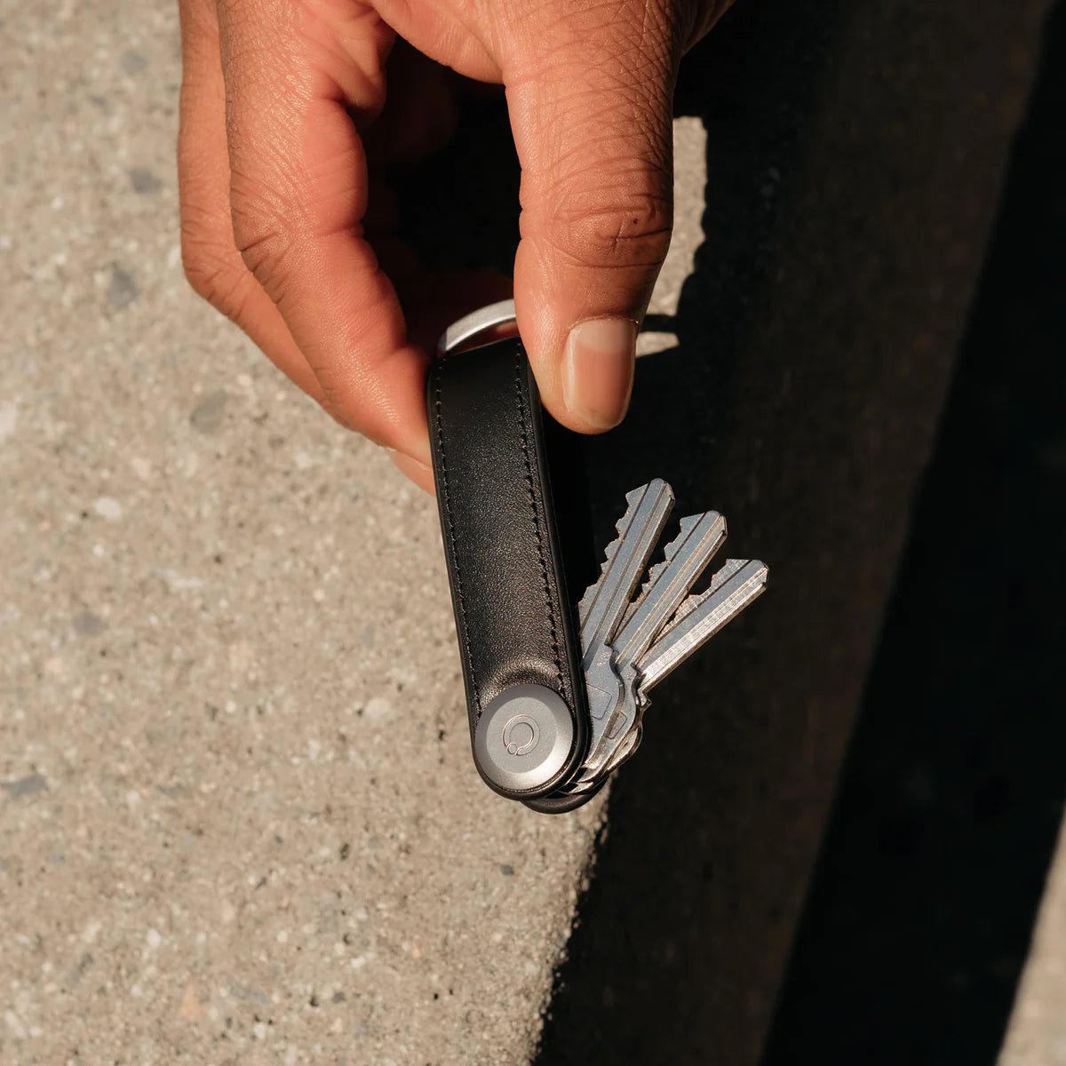 Key Organiser Hybrid Leather - Black