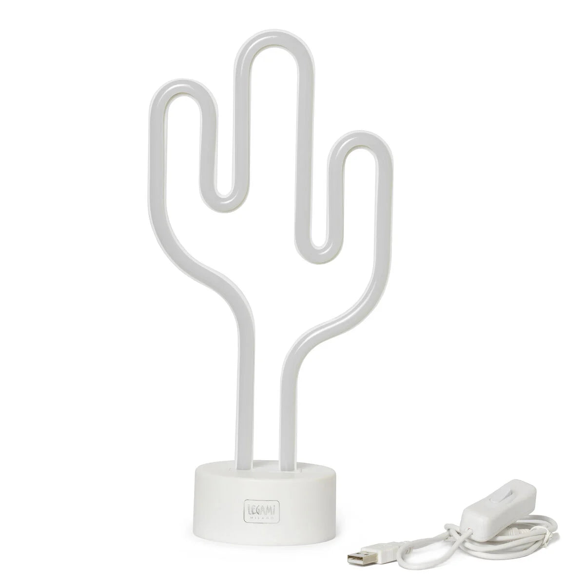 NEON EFFECT LED LAMP - IT'S A SIGN - CACTUS