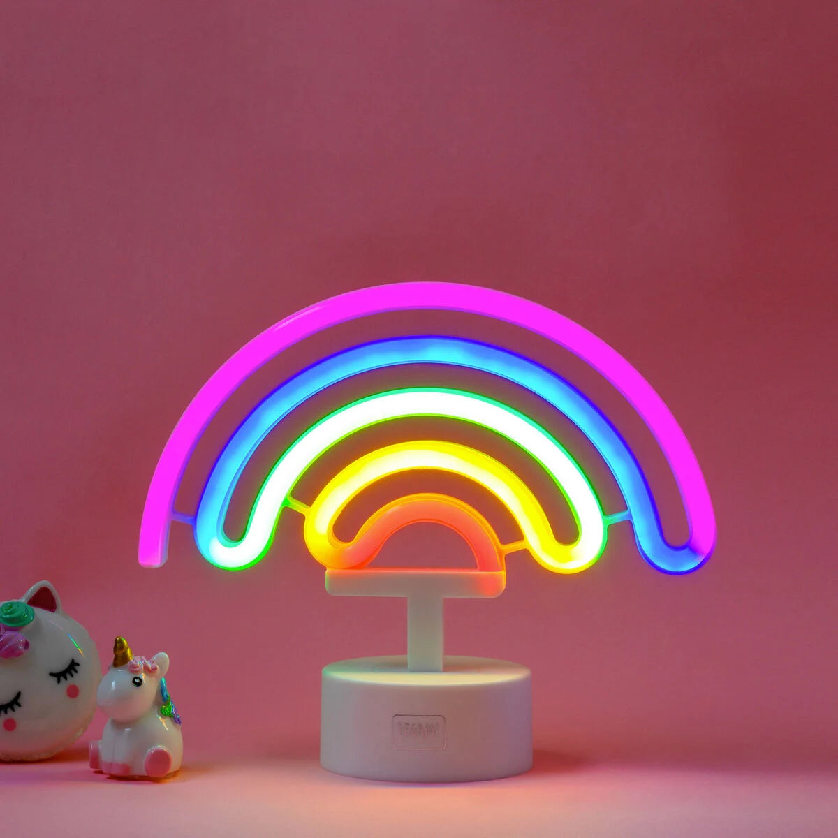 NEON EFFECT LED LAMP - IT'S A SIGN - RAINBOW