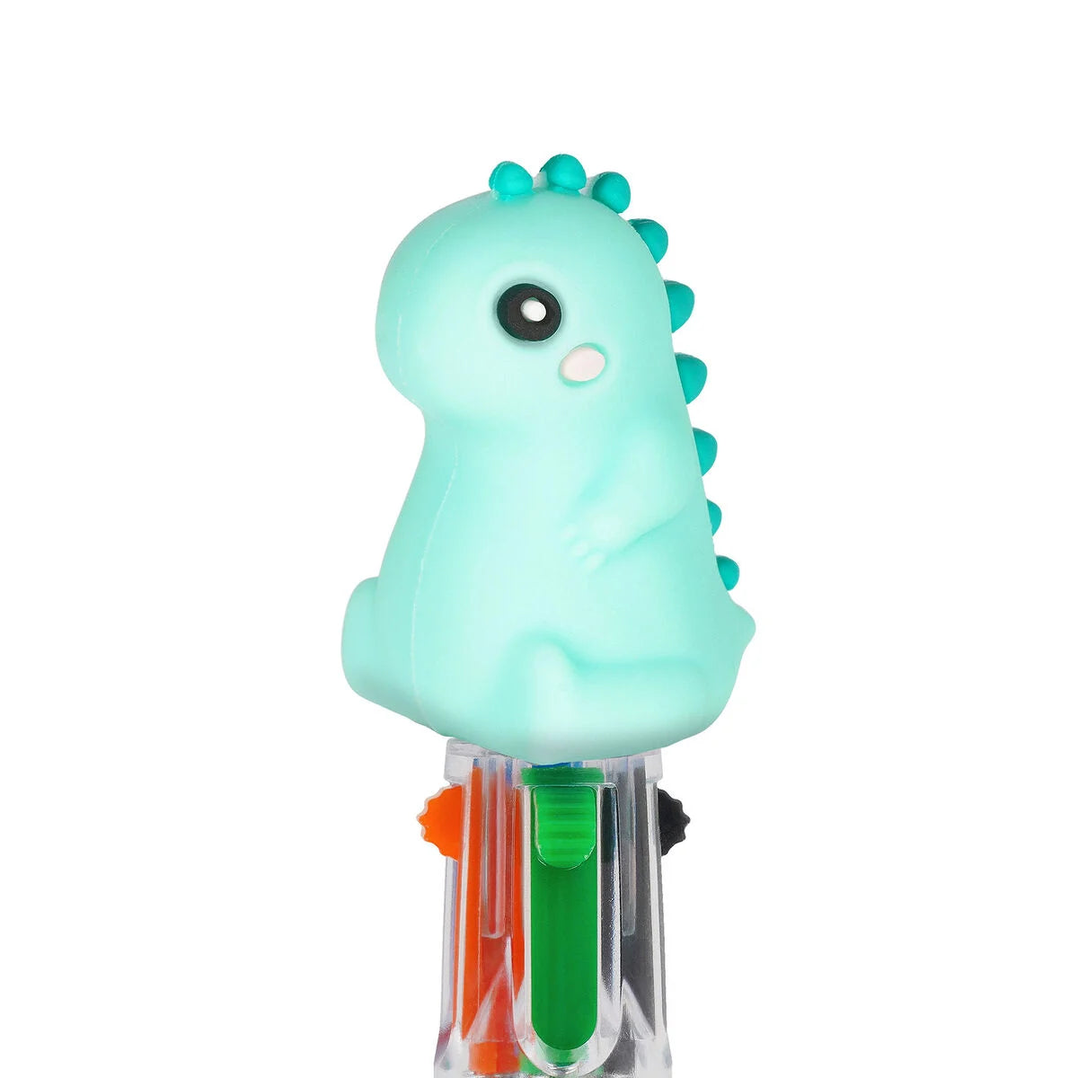 MINI 4-COLOUR BALLPOINT PEN - MINI MAGIC RAINBOW - DINO