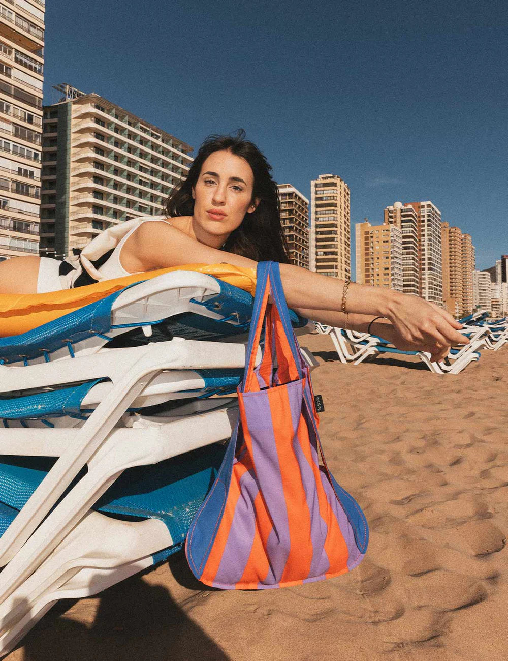 Sack/Backpack - Royal Stripes