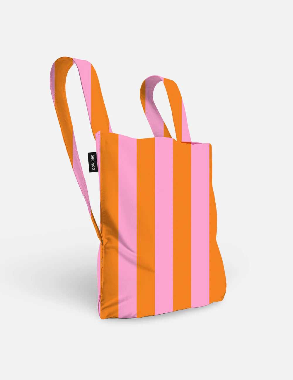 Sack/Backpack - Orange/Pink Stripes