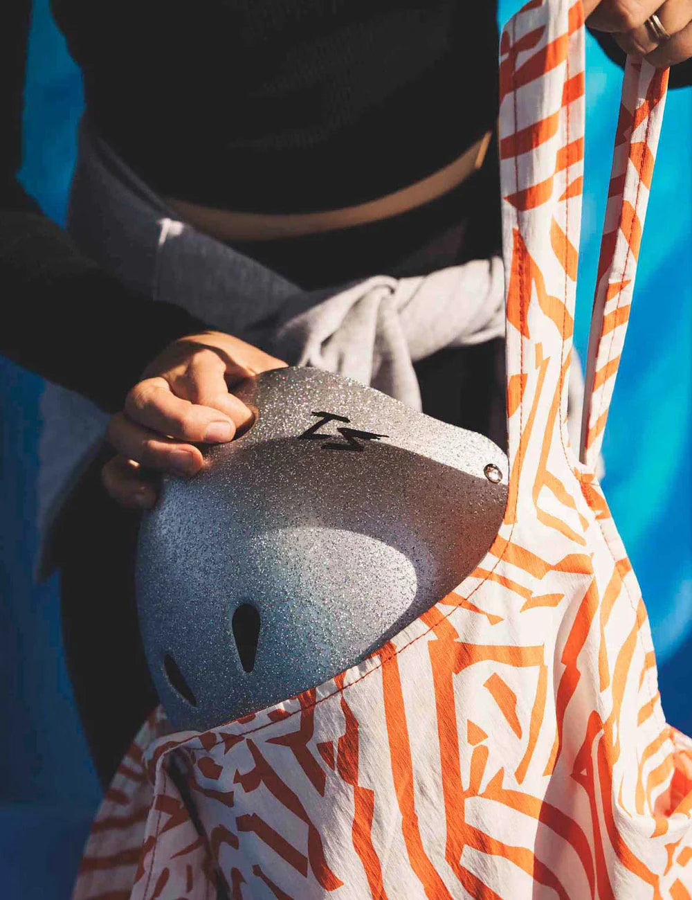 Sack/Backpack - Peach Twist