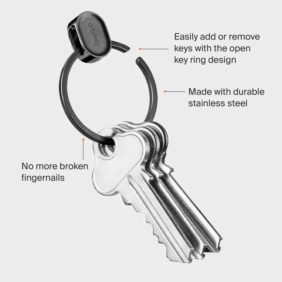 Quick Release Ring - Black