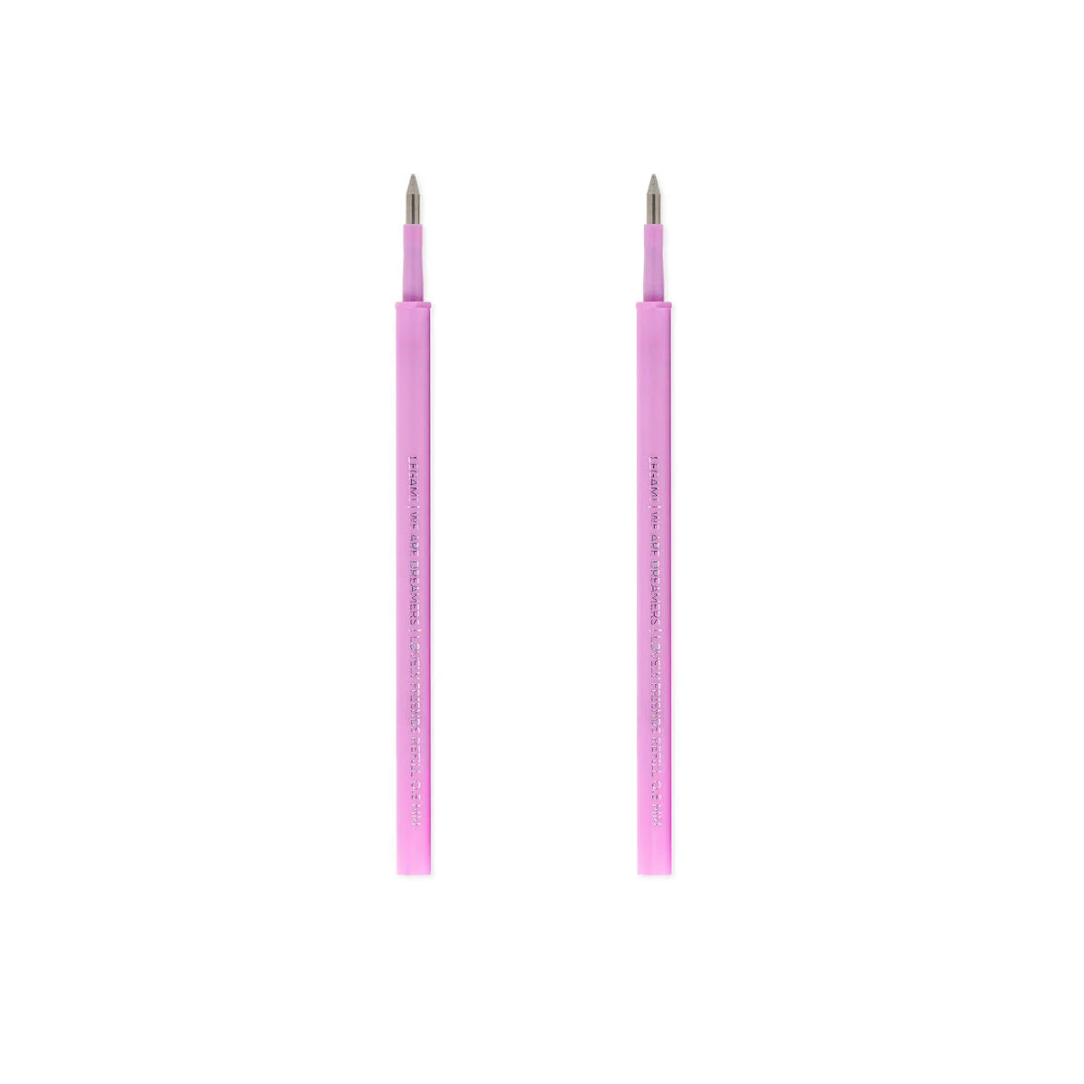 2 REFILLS GEL PEN L. FRIENDS - LOVELY FRIENDS REFILL - PURPLE INK