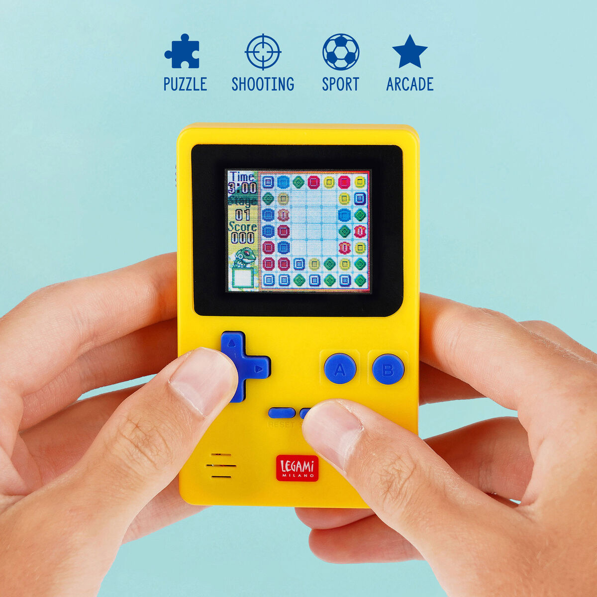 SUPER ARCADE STATION - MINI PORTABLE CONSOLE