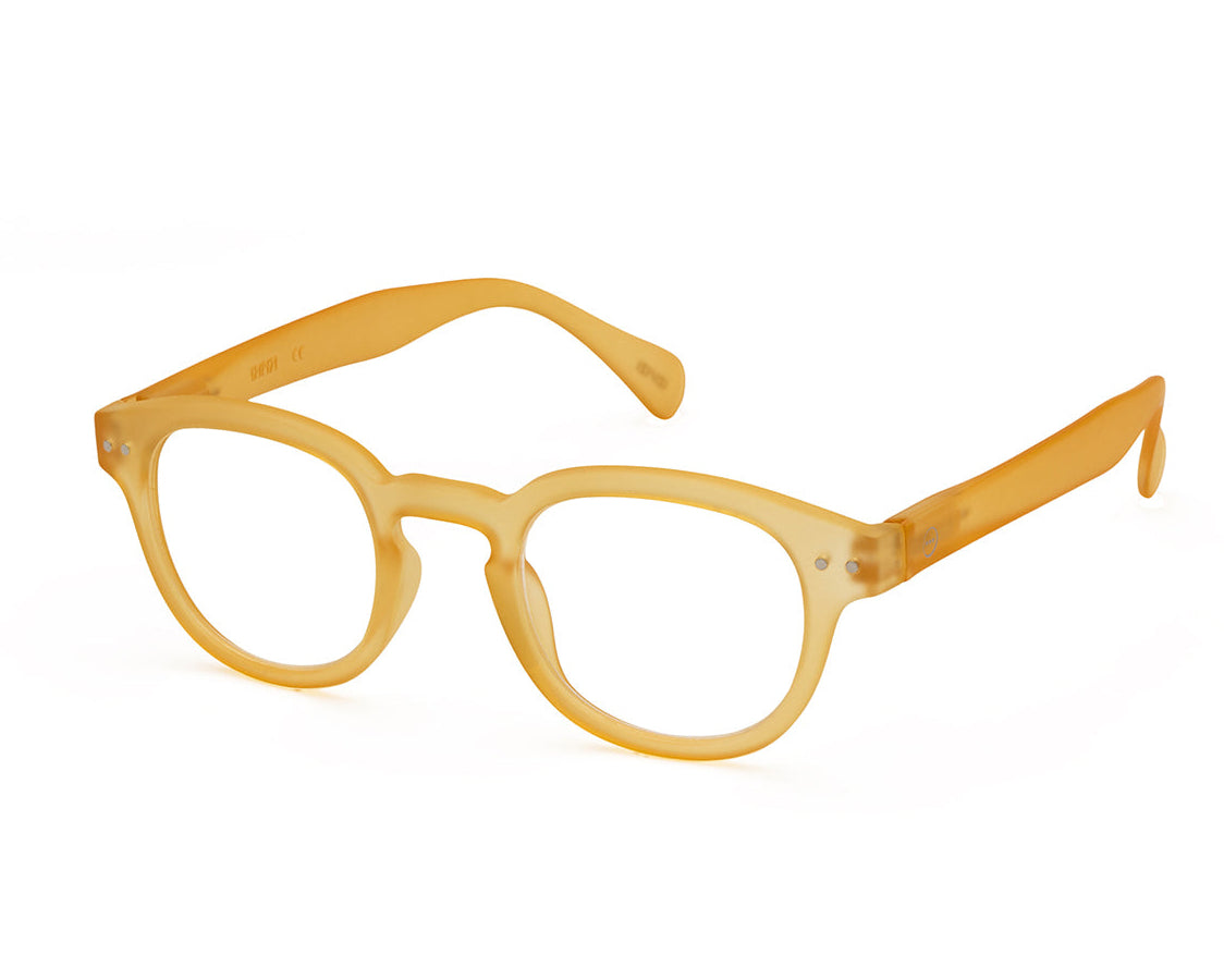 READING GLASSES - #C YELLOW HONEY +1