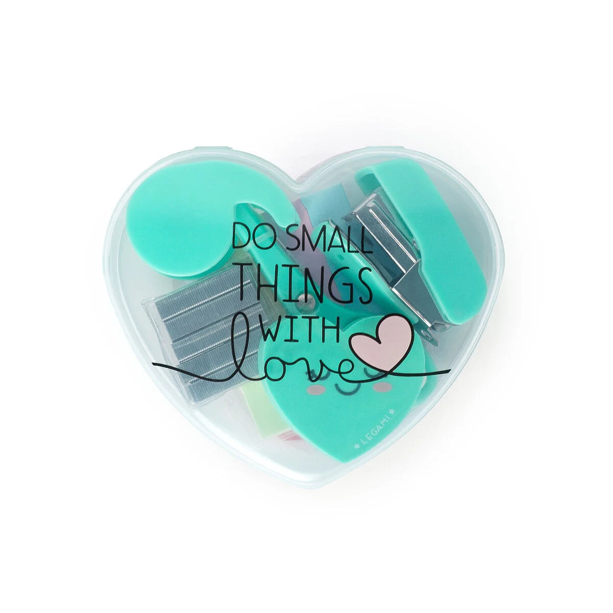 MINI STATIONERY SET HEART