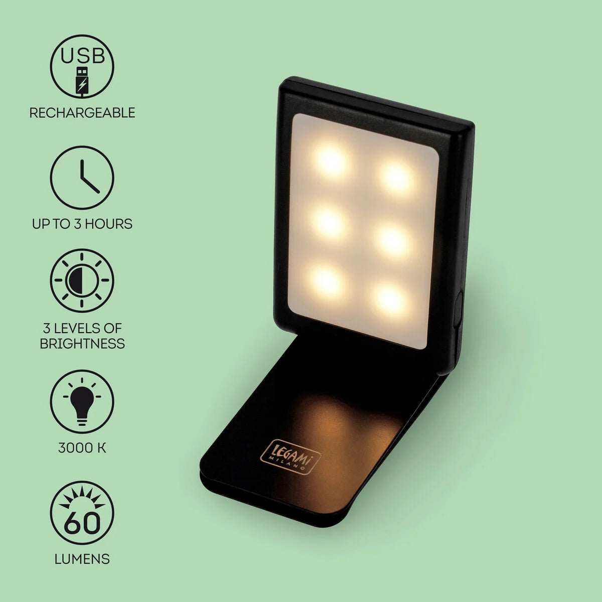 RECHARGEABLE LED READING LIGHT - SUPER NIGHT DREAM