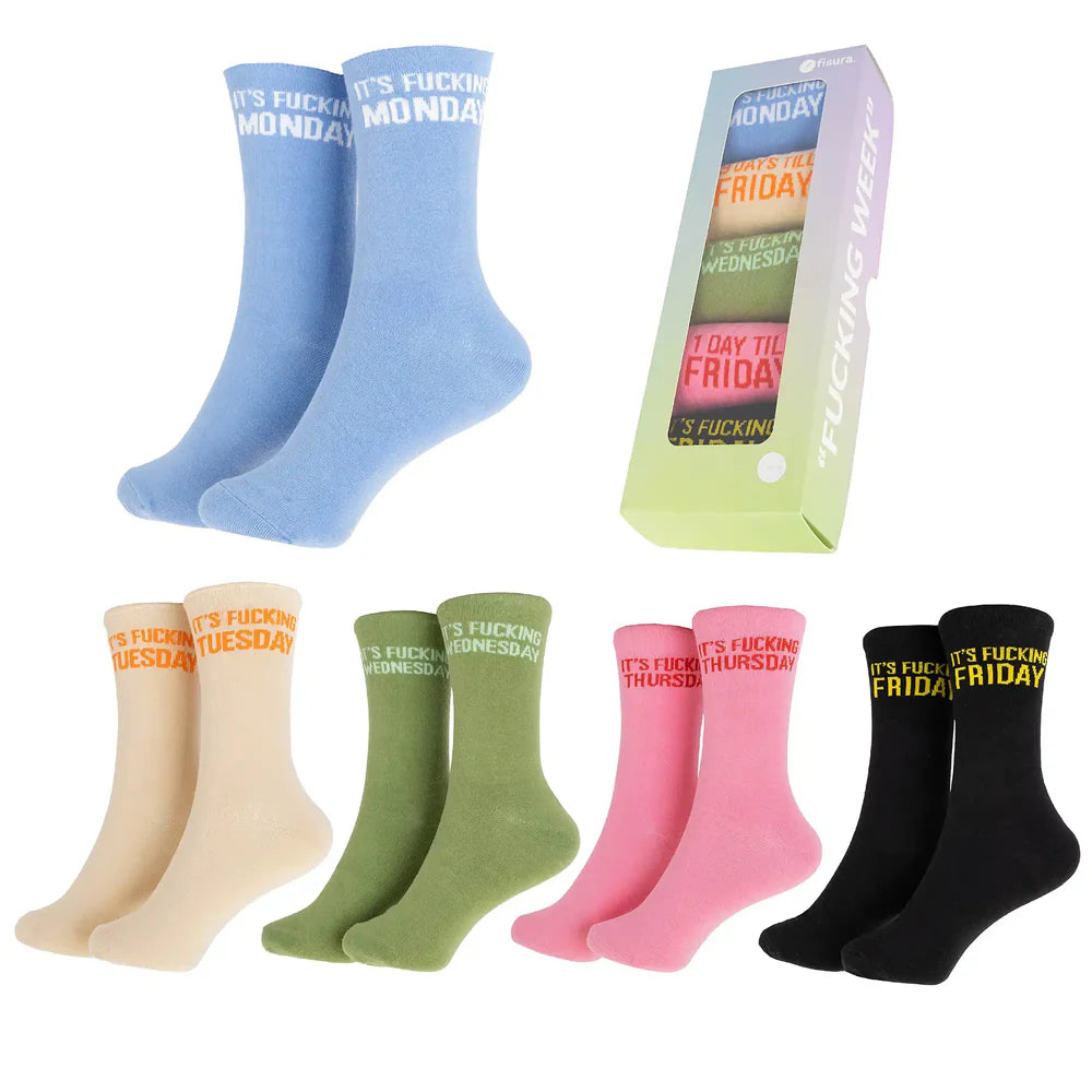 Sock Set "Fucking Week"