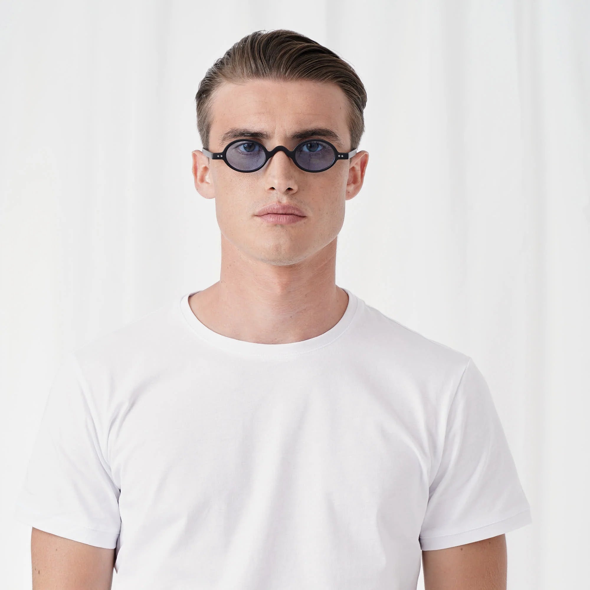 GLASSES LIAM - MATT BLACK / BLUE